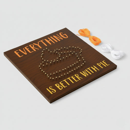 Fall DIY String Art Craft for Colleges