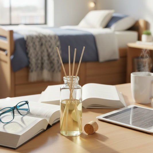 Reed Diffuser DIY in College Dorm Room