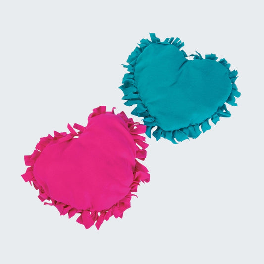 Valentine's Fleece-Tie Heart Pillow DIY Program for Colleges & Universities