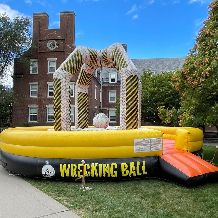 Inflatable Wrecking Ball Game Rental at Event in Rochester, NY