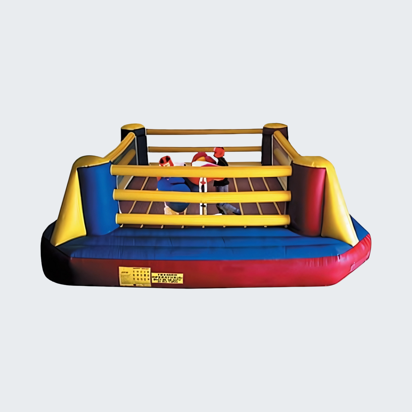 Bouncy Boxing Inflatable Ring with Players