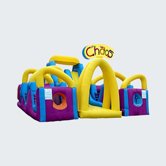 Chaos Inflatable Obstacle Course Rental in Rochester, NY