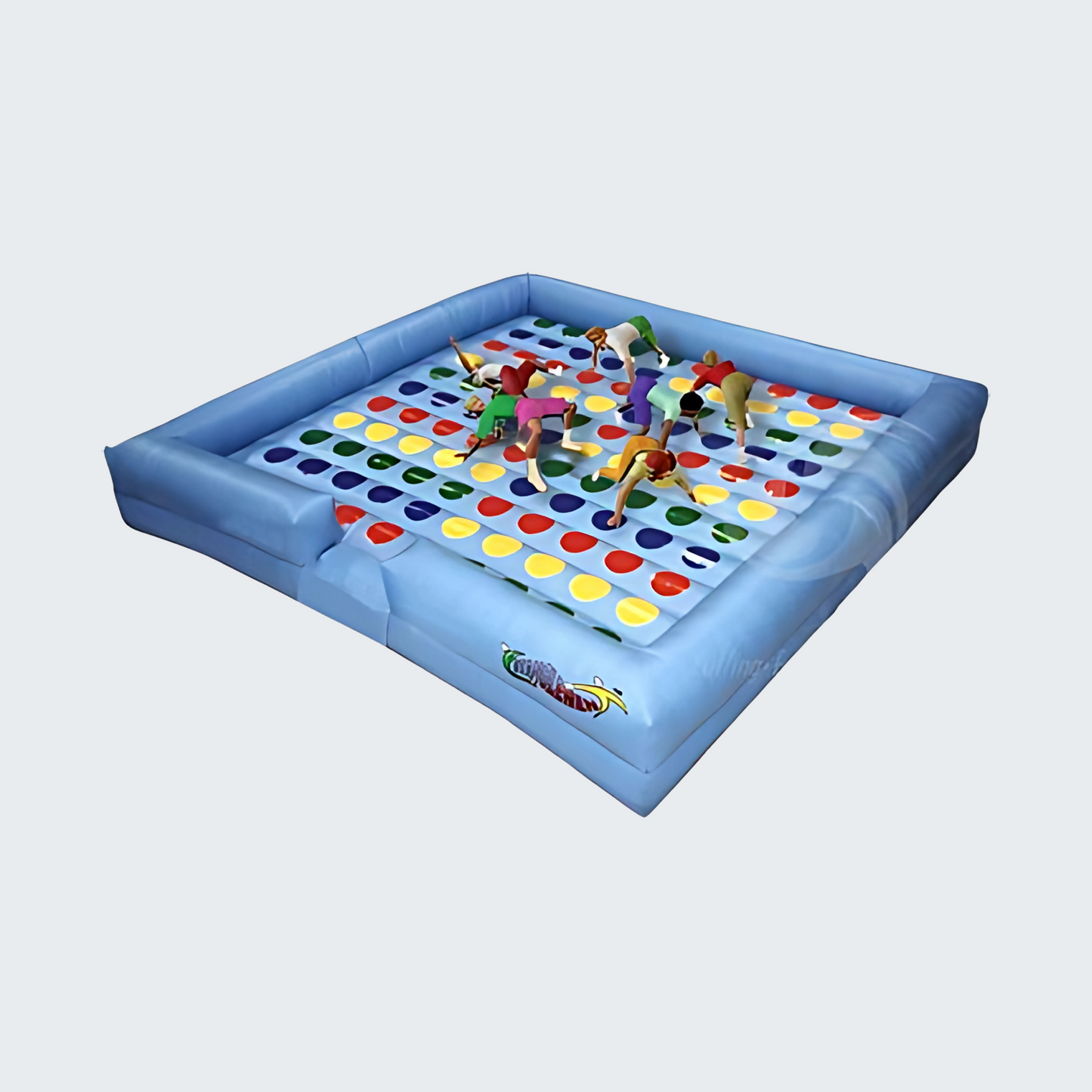 Entanglement Interactive Inflatable Twister Game Rental with Children Playing on it