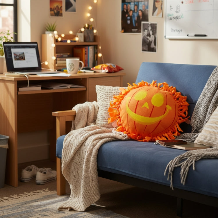 DIY Pumpkin Pillow Plush for College Events