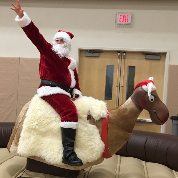 Santa Riding Mechanical Reindeer Rental in Buffalo, NY