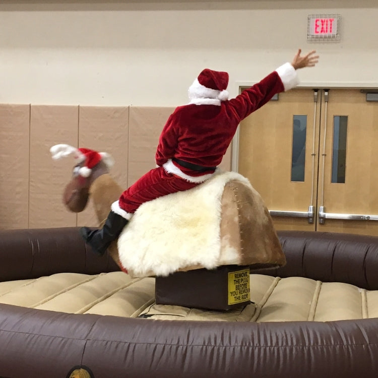 Santa on the Mechanical Reindeer Ride Rental in Buffalo, NY