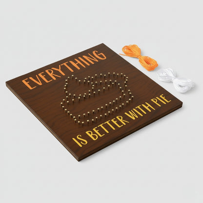 Fall DIY String Art Craft for Colleges