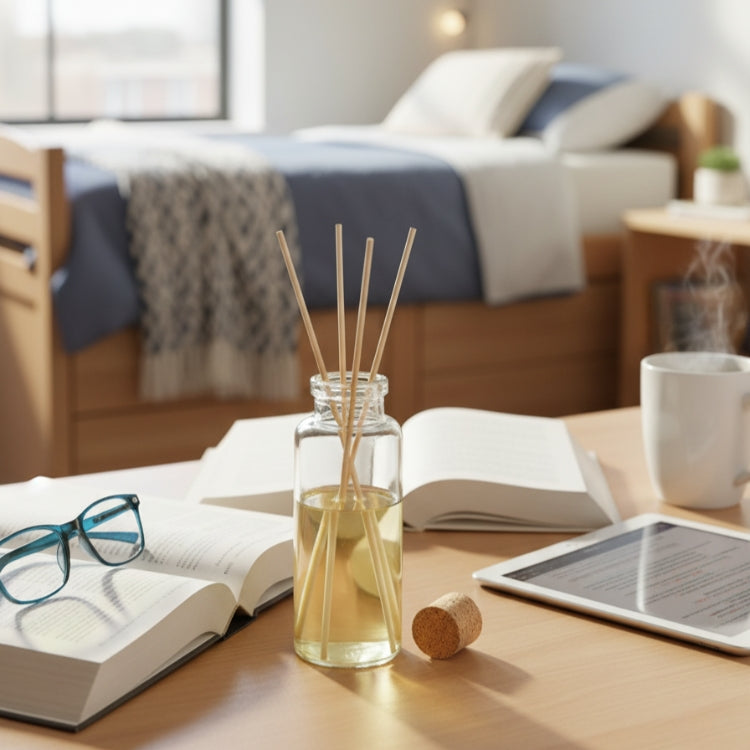 Reed Diffuser DIY in College Dorm Room