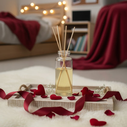 Valentine's Themed Scented DIY Reed Diffuser Program for Colleges