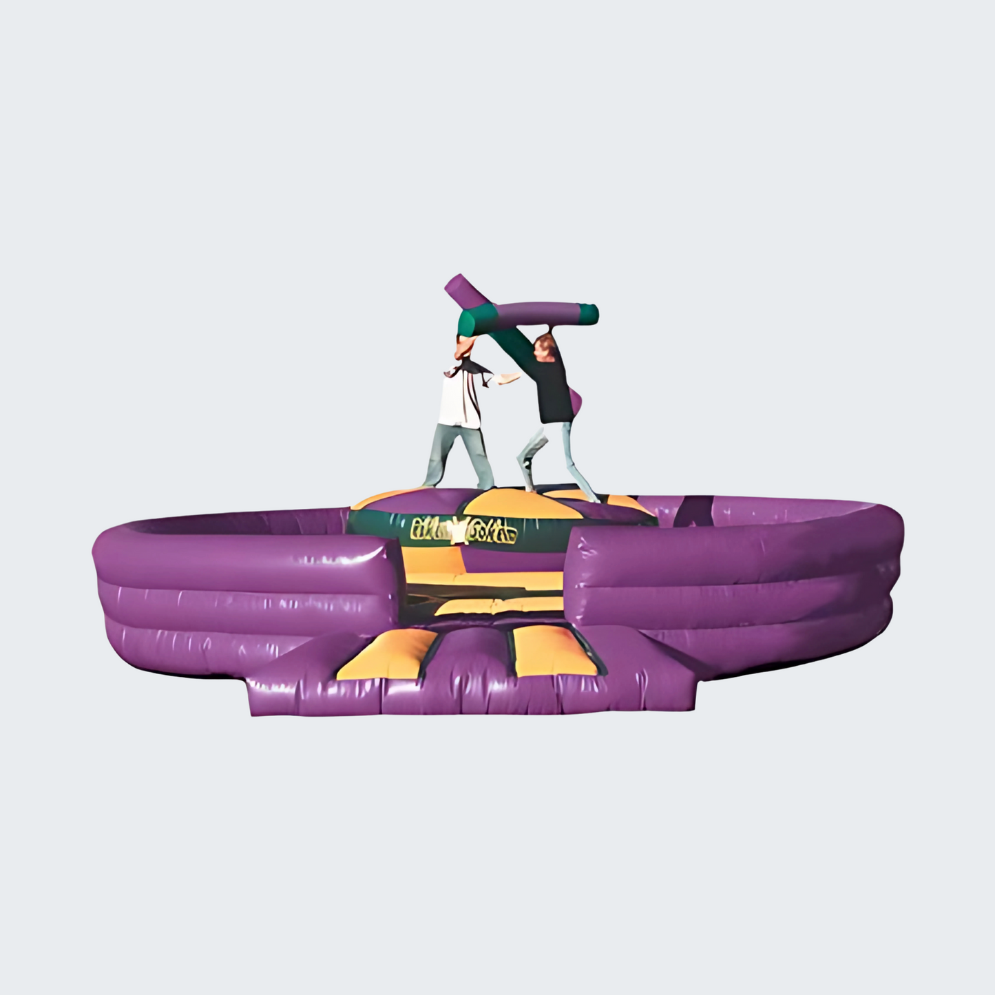 Rock N' Joust Inflatable Jousting Rental Attraction with Two Players Competing