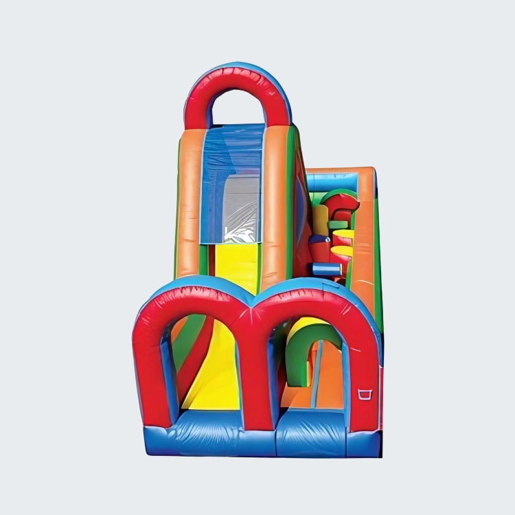 Turbo Rush Inflatable Obstacle Course Single-Sided Variant